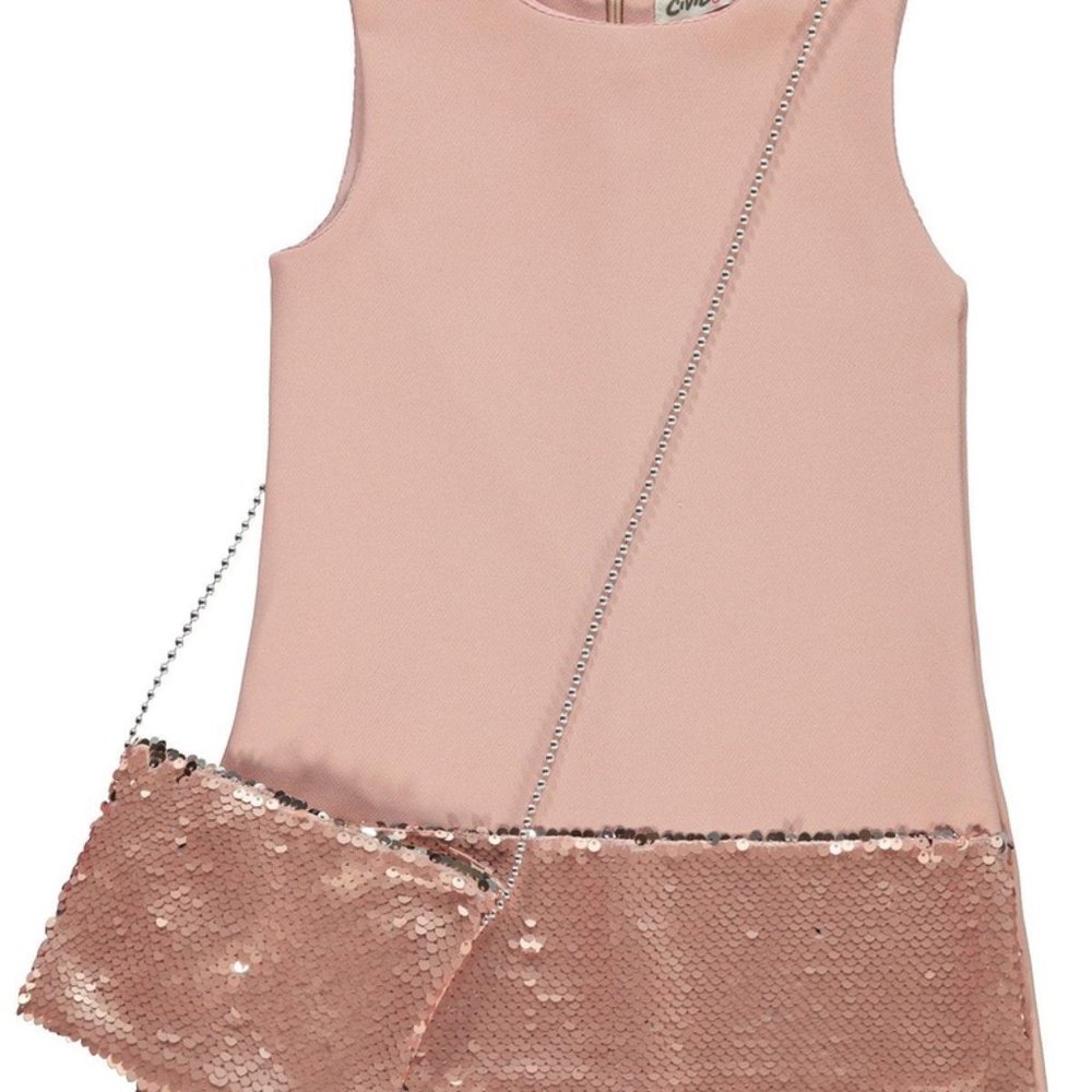 Girls Sequin Dress Size 9/10 Kids